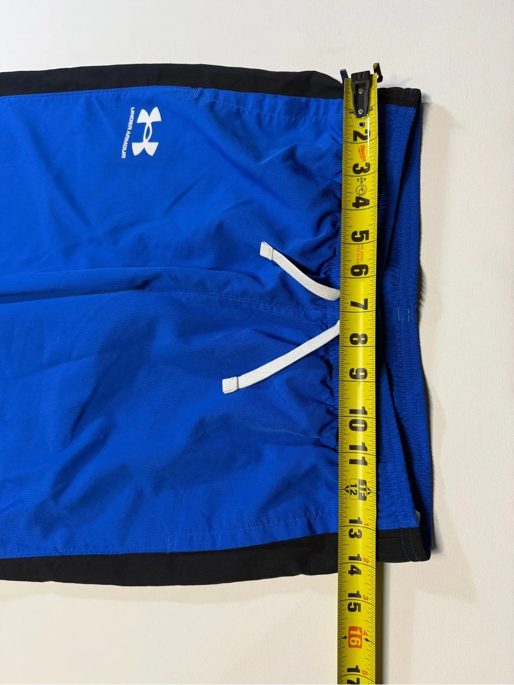 Under Armour Royal‎ Blue Track Pants with Black Side Stripes